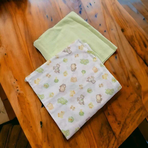 Little Baby Clothes Washcloths Blanket Bundle Set Newborn Bundle